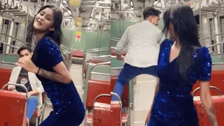 Viral Video: Girl Dances On Bhojpuri Song In Mumbai Local Train | Internet Is Not Pleased